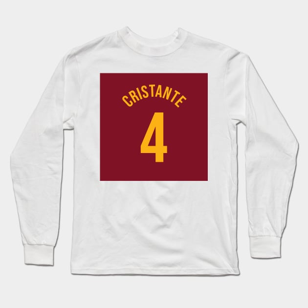 Cristante 4 Home Kit - 22/23 Season Long Sleeve T-Shirt by GotchaFace